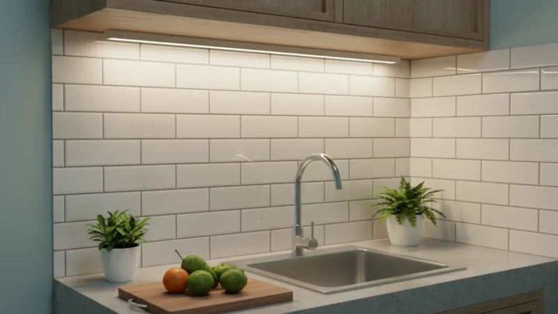 Backsplash keramik dapur